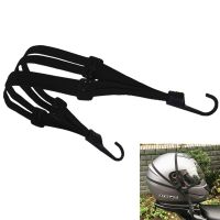 2 Hooks Motorcycles Moto Strength Retractable Helmet Luggage Elastic Rope Strap Strong Ratchet Belt for Luggage Bag