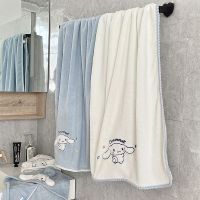 【Ready】? Cinnamon dog bath towel combination two-piece bath towel set cute water-absorbing non-shedding thickened soft large bath towel