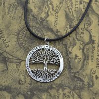 New CHIC BEST SELLING ancient silver Tree Of Life Pendant Necklace totem gift girl women wedding Valentines Day love jewelry