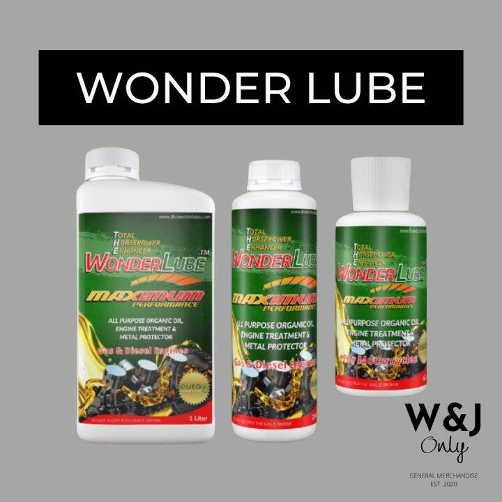WonderLube Engine Oil Additives for Gas Diesel Antifreeze lubricant
