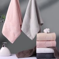 High-grade Face Bath Towel 100% Cotton Thickened Soft Plain Solid Style Color For Hair Towels