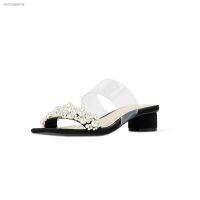 ○ ○✈ZAR DTM New Women S Shoes Summer 2021 Sandals Pearl Inlaid Plastic High Heel Wristwatch Outerwear