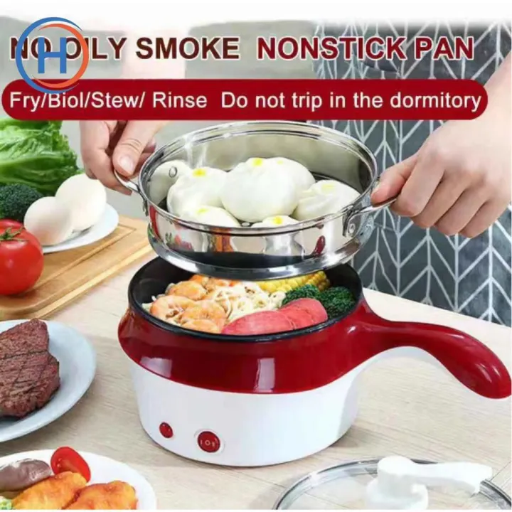 【hot sale】 Korean version 1.5L multifunctional nonstick electric