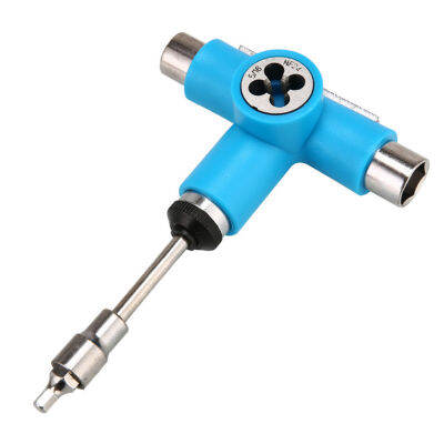 Portable T Wrench Repair Lightweight With Ratchet Home Universal Mini Key Practical Multifunctional Skate Tools Set