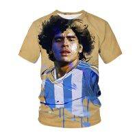 2023ใหม่มาถึง szhart Diego maradona พิมพ์ streetwear T Harajuku TEE