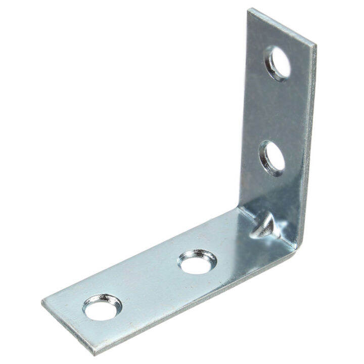 NKS Metal L-Shaped Bracket 38*38mm (8 Pcs)/ Pendakap Logam Berbentuk L ...