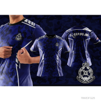 2023 New PDRM Tshirt Man Sublimation Microfiber Berkolar Jersey PDRM Tshirt Jersey Sublimation Unisex Short Sleeve S-5XL Summer Fashion T-shirt