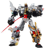 BMB BPF G1 Transformation Action Figure Dinoking Volcanicus Grimlock Slag Sludge Snarl Swoop Slash Dinobot 5IN1หุ่นยนต์ของเล่น