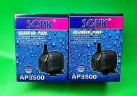 ปั๊มน้ำ Sonic AP-3500 ปั๊มน้ำคุณภาพยอดนิยม (ราคาถูก) AP3500 ปั๊มน้ำพุ ปั๊มหินหมุน ปั็มตู้ปลา ปัั๊มบ่อปลา