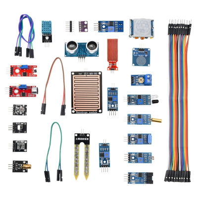 ชุดโมดูลเซ็นเซอร์22-In-1สำหรับ Arduino Raspberry Pi IoT Beginner Learning Starter Kit