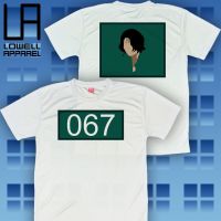 Player No. 067 Kang Sae Byeok Kdrama Squid Game Netflix T-shirt - Unisex - Sublimation - Dri-fit