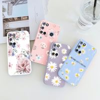 Tas Bunga Daisy untuk OPPO A52 A72 A92 Casing Ponsel Silikon TPU untuk OPPO A72 A52 A92 A 72 52 Fundas Bumper Pelindung Ponsel Lunak