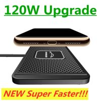 ZZOOI 120W Wireless Charger Car Charger Wireless Charging Dock Pad For iPhone 14 13 12 Pro Max Samsung S22 S21 Fast Phone Car Chargers