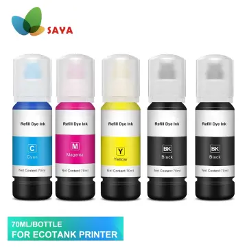 T544 544 Refill Sublimation Ink For Epson Eco Tank L3150 L3110 L3100 L3210  L3250 L1110 5190