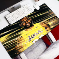 Laker Kobe Basketball Sport Mouse Pad DIY Art Large Overlock Edge Mat Rubber Speed PC Computer Gaming Mousepad Waterproof Desk Keyboard Mat