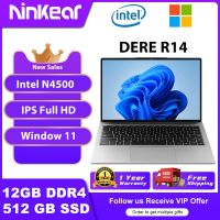 R14แล็ปท็อป14นิ้ว Celeron Intel IPS Full HD 12GB RAM 512GB คอมพิวเตอร์เพื่อการเรียนรู้สำนักงานโน๊ตบุ๊ค Windows 11