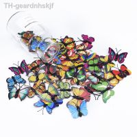 【hot】♀□  20 peças grinaldas de flores decorativas borboleta 3d caixa presentes diy adesivo geladeira scrapbooking bordado acessórios noiva