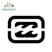 EARLFAMILY Surf สกู๊ตเตอร์หิมะ BMX สติ๊กเกอร์สะท้อนแสงแต่งรถ13ซม. X 10ซม. สเก็ตสติ๊กเกอร์ไวนิล