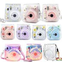 Fujifilm Instax Mini 11อุปกรณ์เสริมกล้องถ่ายรูปสีน้ำมันศิลปินหนัง PU,เคสแบบกระเป๋าป้องกันกระเป๋าสะพายไหล่