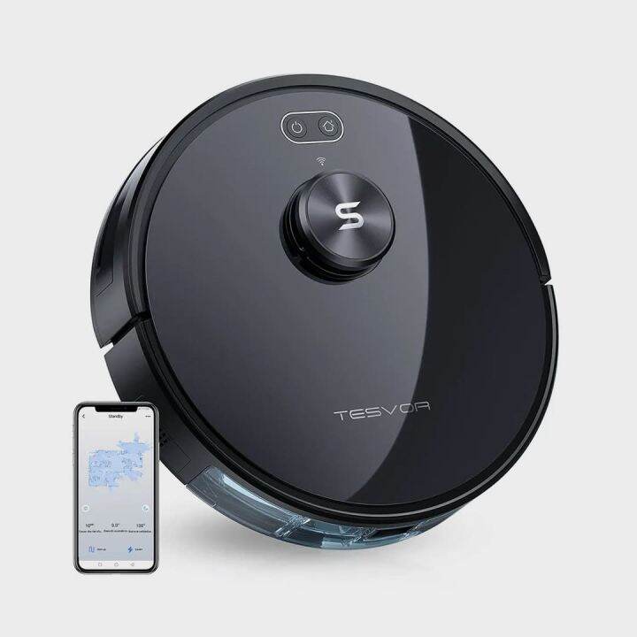 Tesvor S6 Robot Vacuum Cleaner With Laser Navigation Lazada