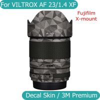 สติกเกอร์กล้องสำหรับ Viltrox AF 23มม. F1.4 XF (สำหรับ Fujifilm X Mount) ฟิล์มห่อไวนิลสติ๊กเกอร์ติดบนตัวเครื่องสติกเกอร์ป้องกันตัวเครื่องเลนส์กล้องถ่ายรูป23 1.4 F/ 1.4