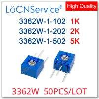 3362W 50PCS 1K 2K 5K Trimming Potentiometer Made in China High Quality 3362W 1 102 3362W 1 202 3362W 1 502 102 202 502