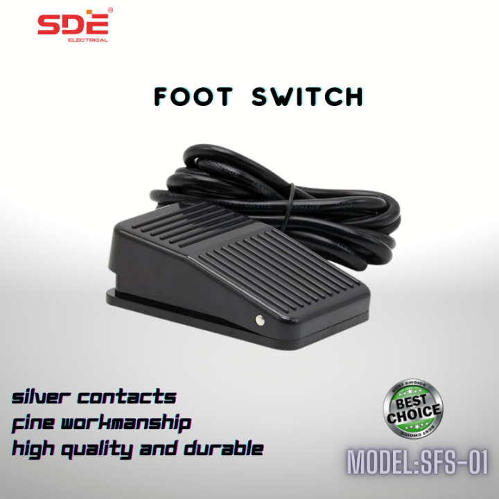 SDE FOOT SWITCH (SFS01) Lazada PH