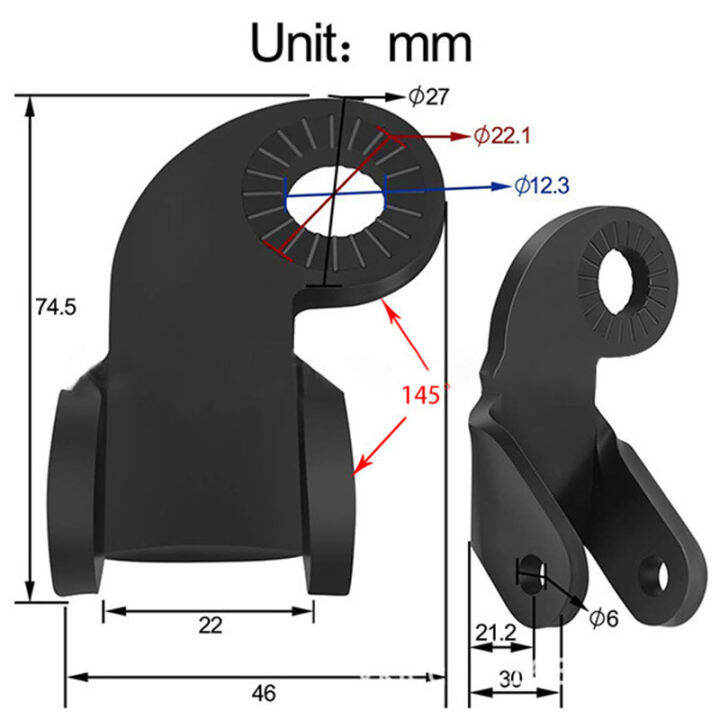 attachment-holder-elbow-for-hitch-trailer-steel