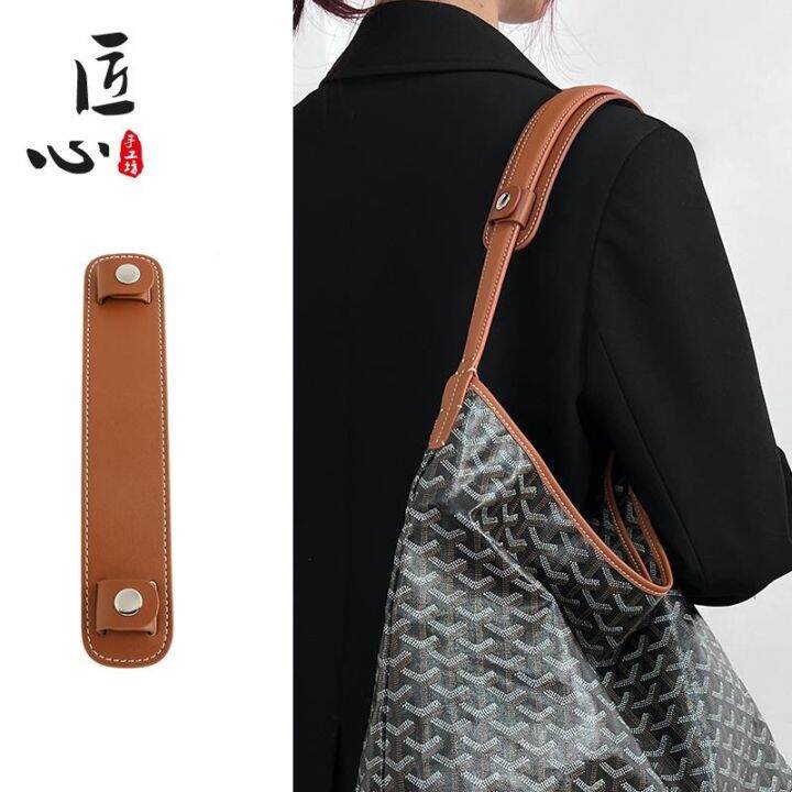 Goya goyard dog tooth hobo bag shoulder pad tote bag widened shoulder strap bag