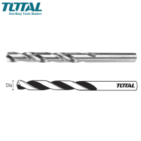 TOTAL ดอกสว่านเจาะเหล็ก HSS M2 รุ่นงานหนัก ทนทาน เจาะดี  (1/16 - 7/32 นิ้ว) ( HSS Twist Drill Bit )