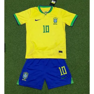 2022 Jumeast Brazil Soccer Jersey Graphic T-Shirt Flag Football