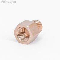 1/4 NPT Female To 1/4 BSPP Male Reducing Brass Pipe Fitting Adapter For Pressure Gauge Water Gas Oil Fuel