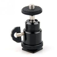 สำหรับกล้องขาตั้งกล้อง LED Flash Bracket Holder Mount 1 4 Hot Shoe Adapter Cradle พร้อมล็อค #06