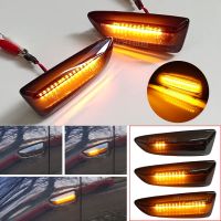 2x 12V Dynamic LED Side Marker Lights Flowing Turn Signal Light Side Repeater Lamp Panel Lamp for Opel Vauxhall Astra J K Zafira