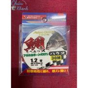Dây Cước,Thẻo Fluorocarbon Tasayan Made in Japan-Dây Thẻo Câu Tay,Câu Đài