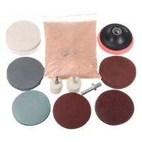 230G Cerium Oxide Polishing Powder And Felt Polishing Wheel Pad Drill Adapter For Watch Car Glass Scratch Cleaning