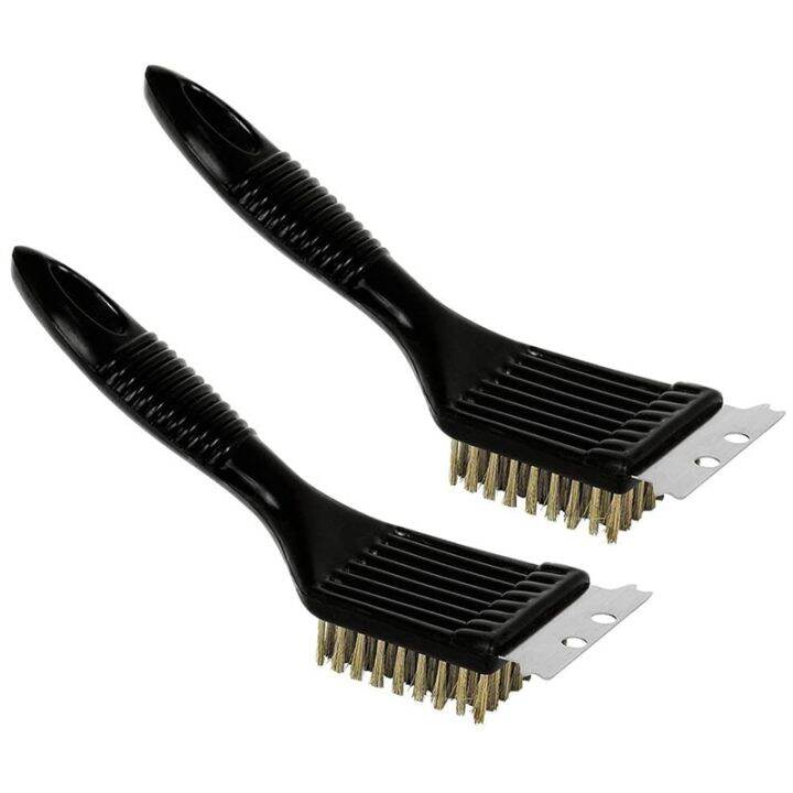 BBQ Grill Brush Grill Cleaner Barbecue Grill Brush and Scraper Non