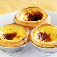 【hot】☼♣  100pc Baking Mold Cookie Egg Tart Disposable Tin Foil Cup Round Aluminum Portuguese Base