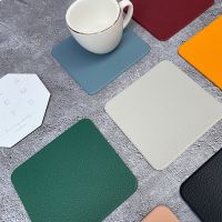 Solid Color Water Oil Resistant Non-slip Kitchen Placemat Coaster Insulation Pad Dish Coffee Cup Table Mat Home Decor 51108