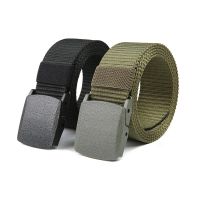 Mens Automatic Buckle Nylon Belt Outdoor Canvas Belt High Quality Mens Belt Belts