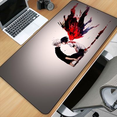【jw】۞๑卐  Anime Ghoul  Printing Mousepad Computer Lock Rubber E-sports Desk Large