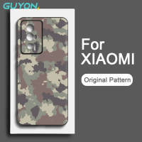 Guyon สำหรับ  เสค Xiaomi POCO F5 Pro X5 Pro M5 M4 POCO F4 POCO C40 Softshell Camo รูปแบบซิลิโคนเหลวกันกระแทก