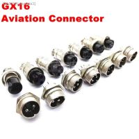 ✌✖☈ 1 set 5/8 GX16 2/3/4/5/6/7/8/9/10 Pin Female 16mm Wire Panel Circular Aviation Connector Socket Plug