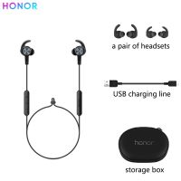 Hgd】 AM61ใหม่ Honor Xsport หูฟังบลูทูธไร้สายการเชื่อมต่อพร้อมไมโครโฟนหูฟังแบบ In-Ear ชาร์จได้ง่ายสำหรับ IOS Android