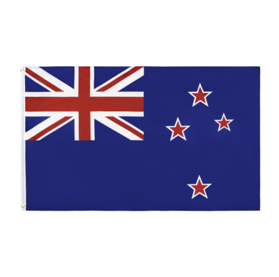 ธงชาติ ธงตกแต่ง ธงนิวซีแลนด์ นิวซีแลนด์ New Zealand Niu Tirenio ขนาด 150x90cm ส่งสินค้าทุกวัน ธงมองเห็นได้ทั้งสองด้าน  Aotearoa มาวรี เมารี