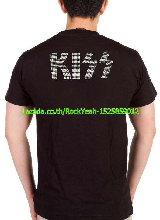 เสื้อวง-kiss-เสื้อร็อค-เสื้อทัวร์-คิส-ไซส์ยุโรป-rcm617