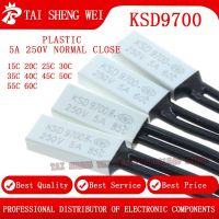 10PCS KSD9700 5A 250V 15C 20C 25C 30C 35C 40C 45C 50C 55C 60C Normal Close Thermostat Thermal Protector fuses Temperature Switch