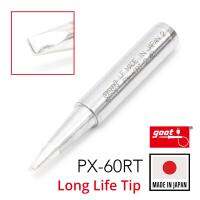 Goot ปลายหัวแร้ง แบบปากเป็ดD 2.4มม Long Life PX-60RT Series Soldering Tip รุ่น PX-60RT-2.4D