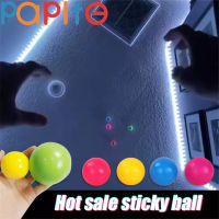 PAPITE [การจัดส่ง24ชั่วโมง] 4 Pcs Fidget ของเล่น Globbles Ball Sticky ลูกบอลผนัง Decompression ของเล่นบีบลูก