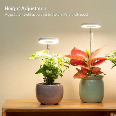 ไฟ Led Grow เต็มสเปกตรัม5V ไฟ USB แหวนนางฟ้าสำหรับพืชพืชใช้ในโคมไฟในบ้านต้นกล้าดอกไม้บ้าน